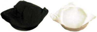 72 Wholesale Headband Scarf Assorted Black And White image