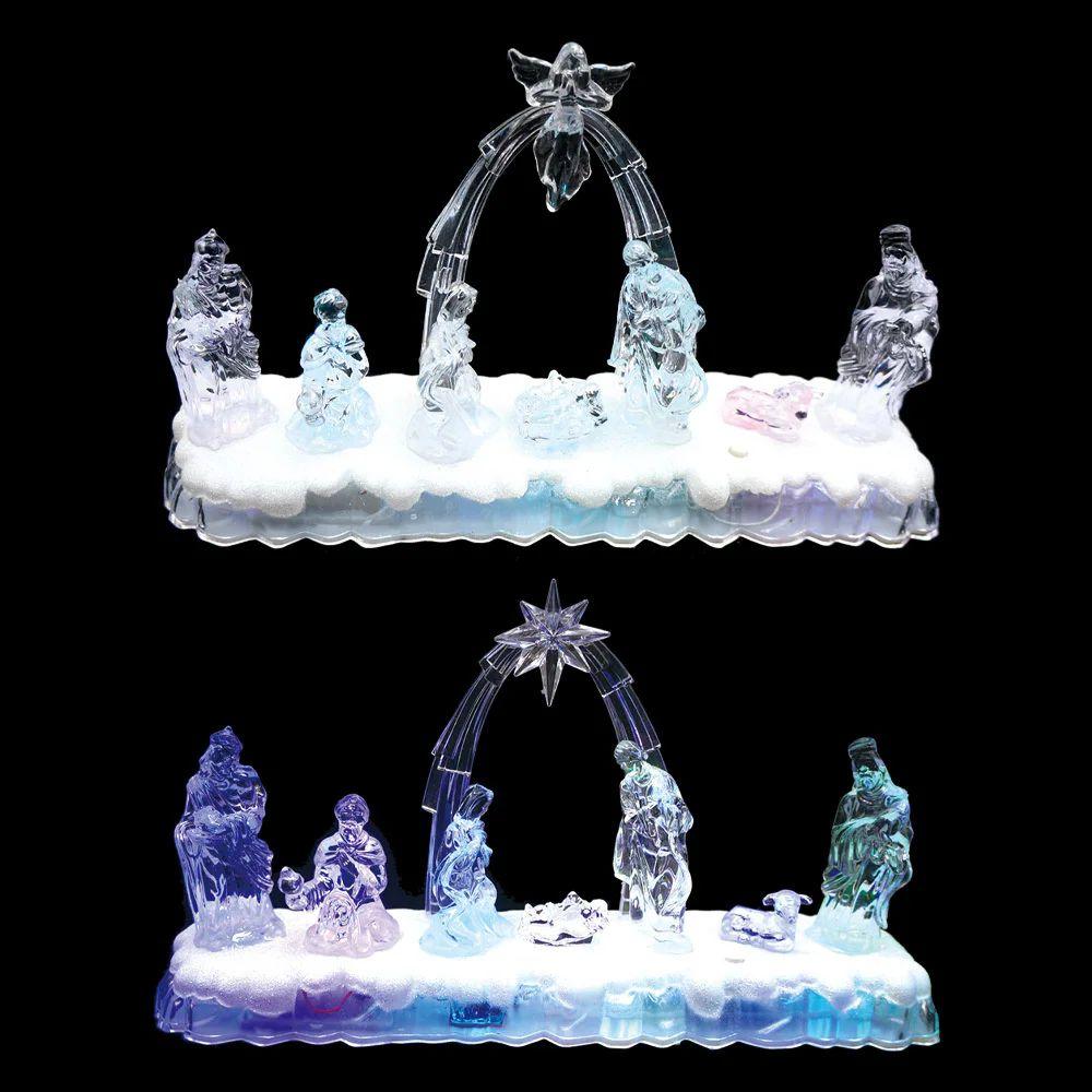6 Wholesale Led Musical Religious Decoration 18cm image