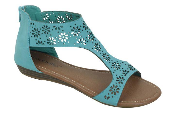 18 Wholesale Ladies' Fashion Sandals Mint image
