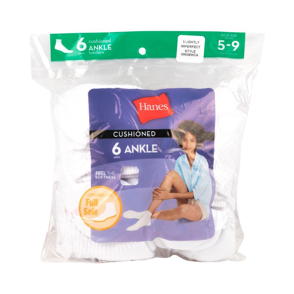 300 Wholesale Hanes Womens Ankle Socks Mixed Colors image