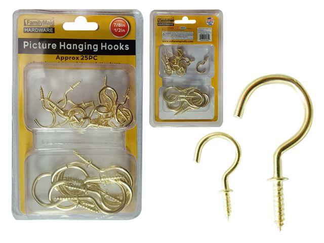 96 Wholesale 85g Picture Hanging Display Hooks image