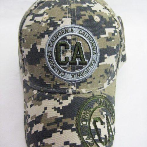 36 Wholesale "california" Camo Ball Cap image