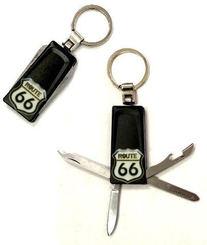 48 Wholesale Route 66 Keychain image