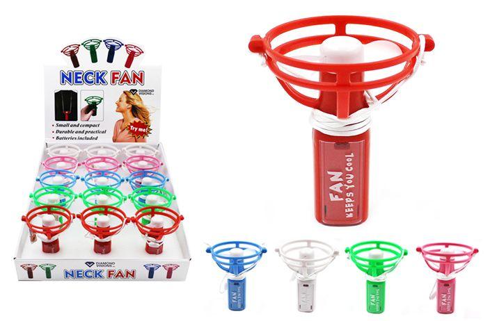15 Wholesale 15 Hand Held Fan With Lanyard image