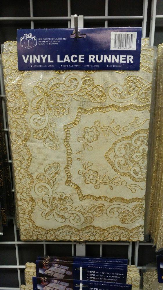 144 Wholesale 144 Placemat Cream Gold image