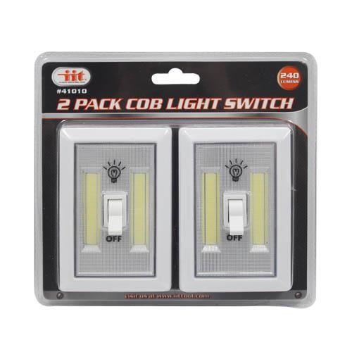 12 Wholesale 12 2-Pack Cob Light Switch image
