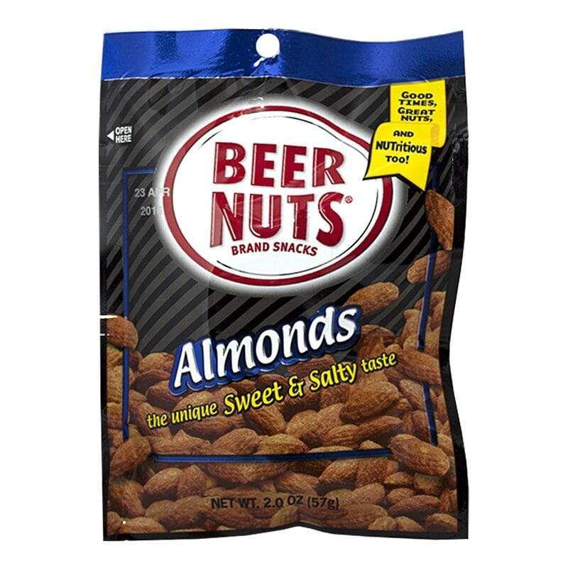 36 Wholesale Beer Nuts Sweet & Salty Almonds - 2 oz. image