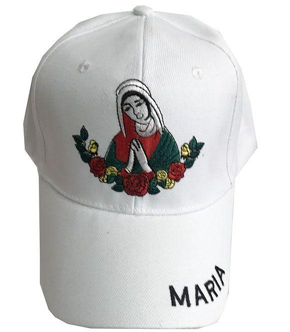60 Wholesale Lady Of Guadalupe Maria Embroidered Baseball Cap image