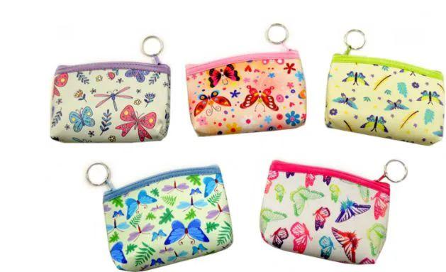 72 Wholesale Butterfly Coin Purse image