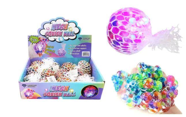 72 Wholesale Mesh Squish Ball Flashing image