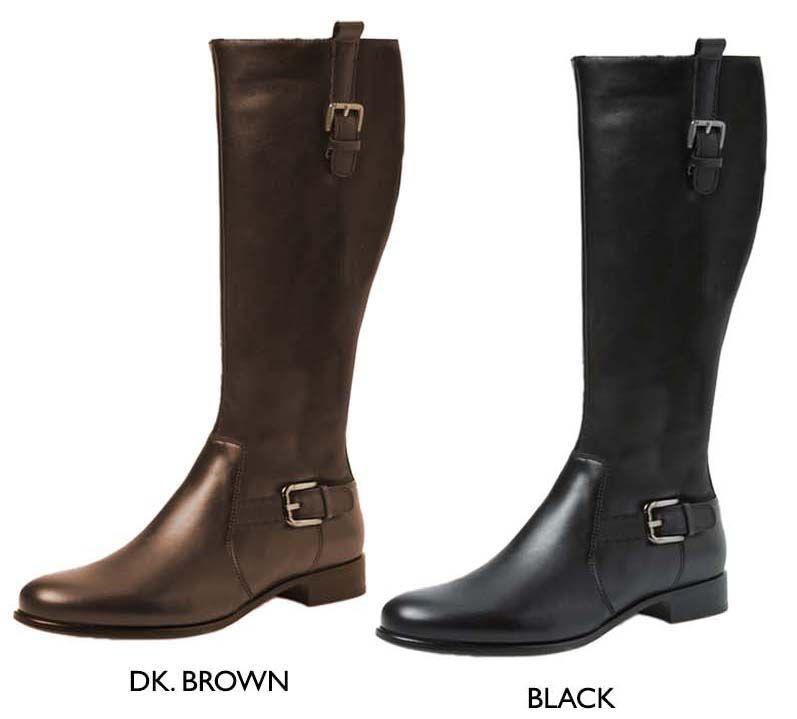 12 Wholesale Women's Tall Boots W/ Dual Buckles & Straps image