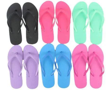 48 Wholesale Flip Flop Solid Colors image