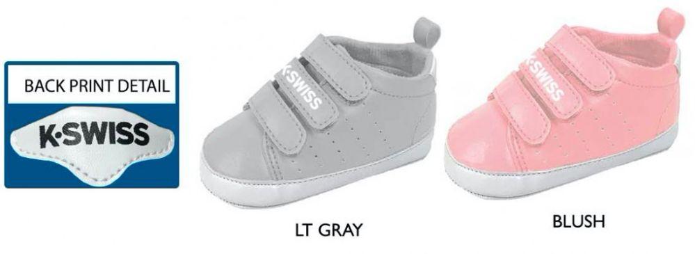 18 Wholesale Infant Girl's Sneakers W/ Touch Closure Straps image