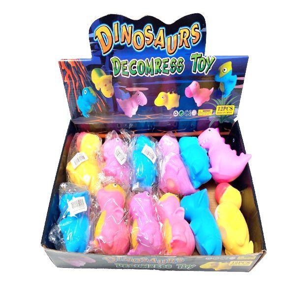 60 Wholesale Squishy Dinosaurs image
