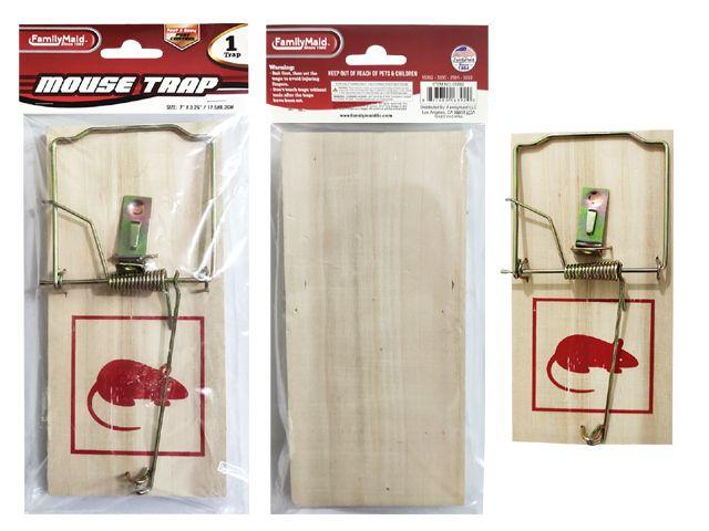 96 Wholesale Wooden Mouse & Rat Trap image