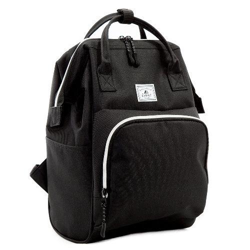 20 Wholesale 13" Mini Backpack Handbag in Black image