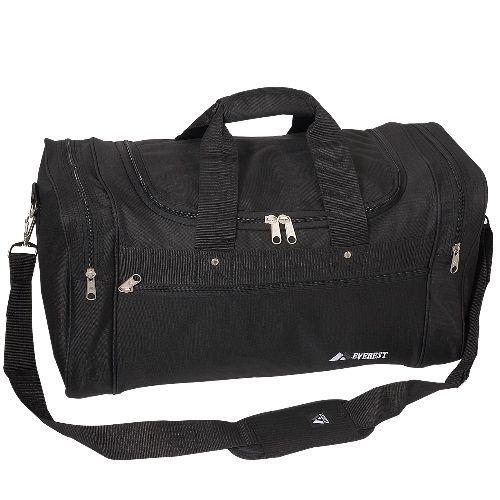 20 Wholesale 21.5" Sports Duffel- Standard in Black image