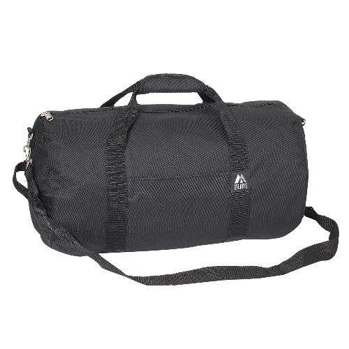 40 Wholesale 20 Inch Round Duffel Bag In Black image