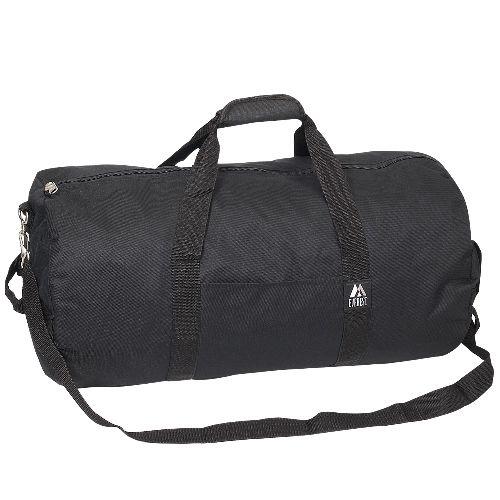 40 Wholesale 23 Inch Round Duffel Bag In Black image