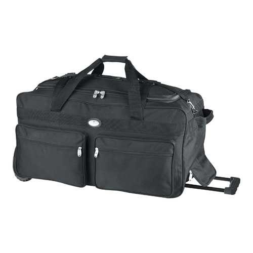 4 Wholesale 42-inch Deluxe Wheeled Duffel in Black image