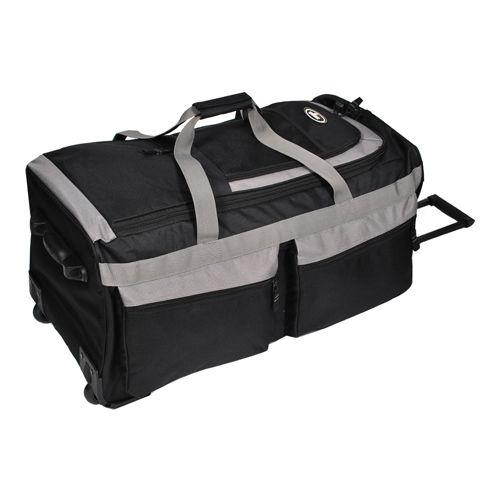 6 Wholesale Rolling Duffel Bag - Large in Black image