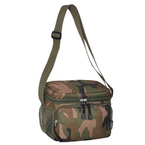 20 Wholesale 7.25" Camo Cooler/Lunch Bag image
