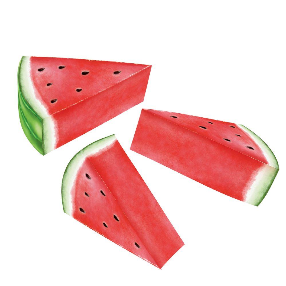 12 Wholesale 3-D Watermelon Centerpieces image