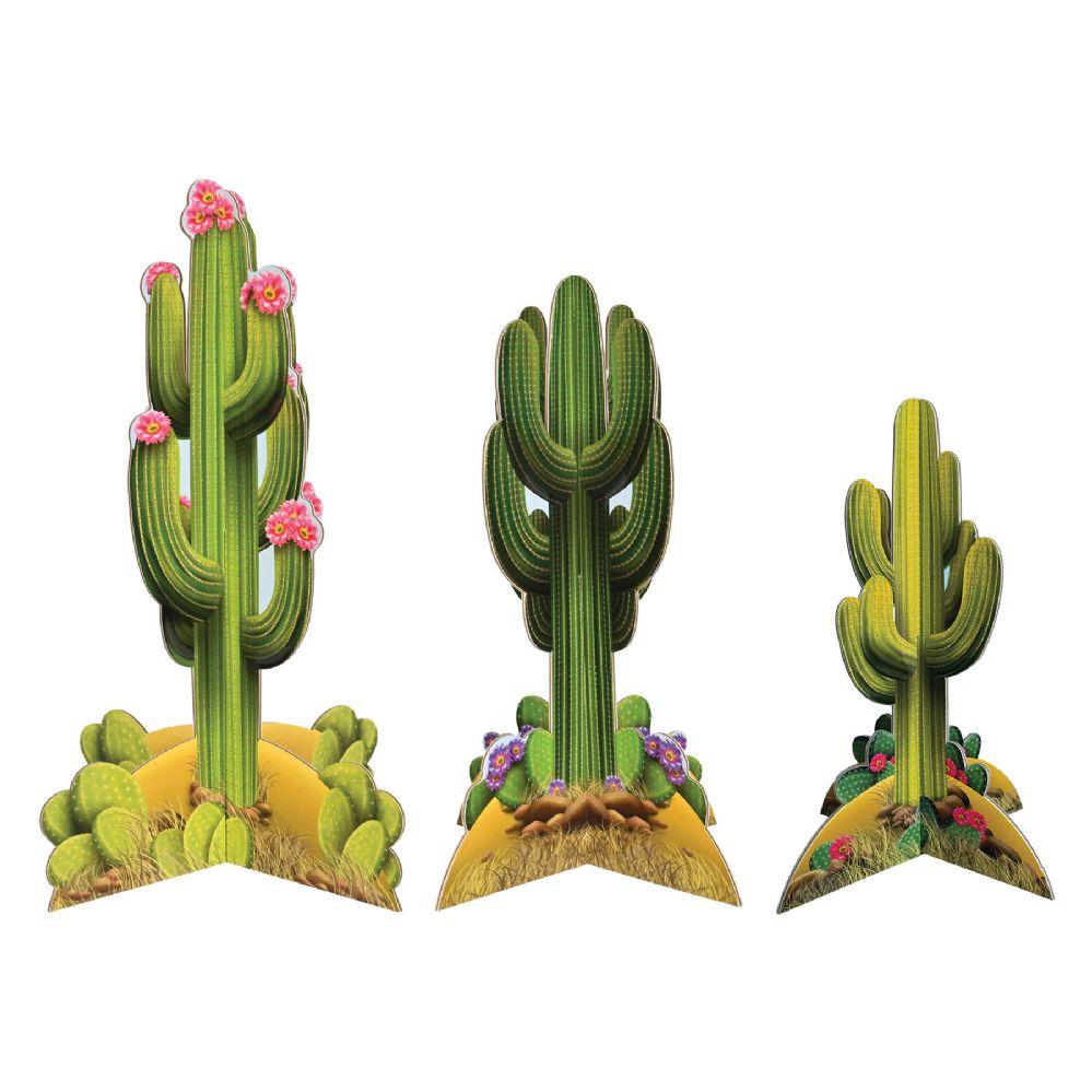 12 Wholesale 3-D Cactus Centerpieces image