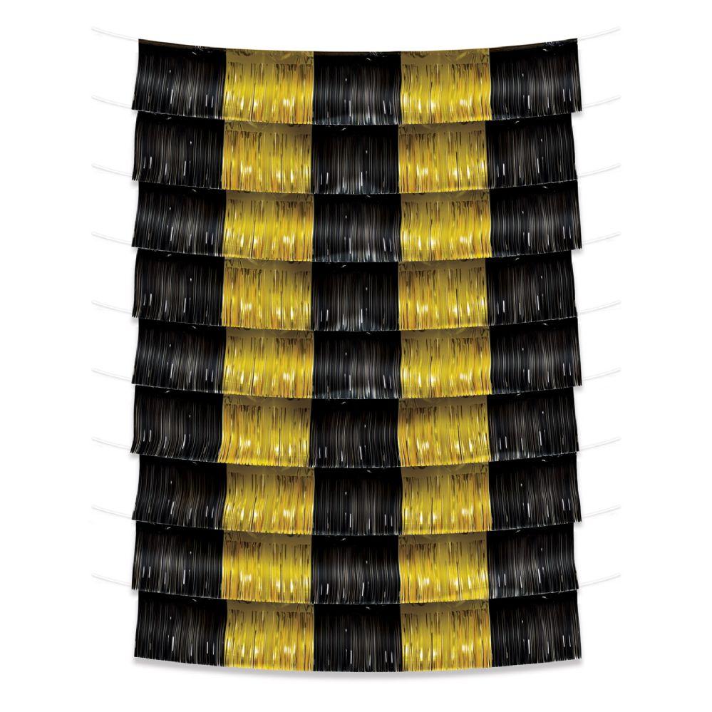 12 Wholesale Metallic Fringe Garland Backdrop image