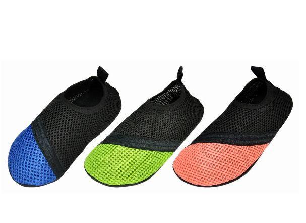 48 Wholesale Children Aqua Shoes image