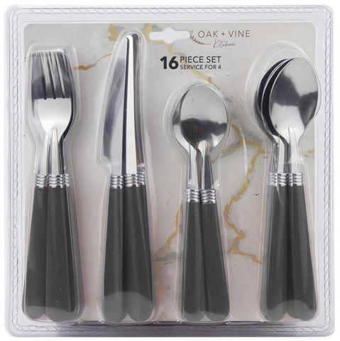 24 Wholesale 16 Piece Cutlery Set image