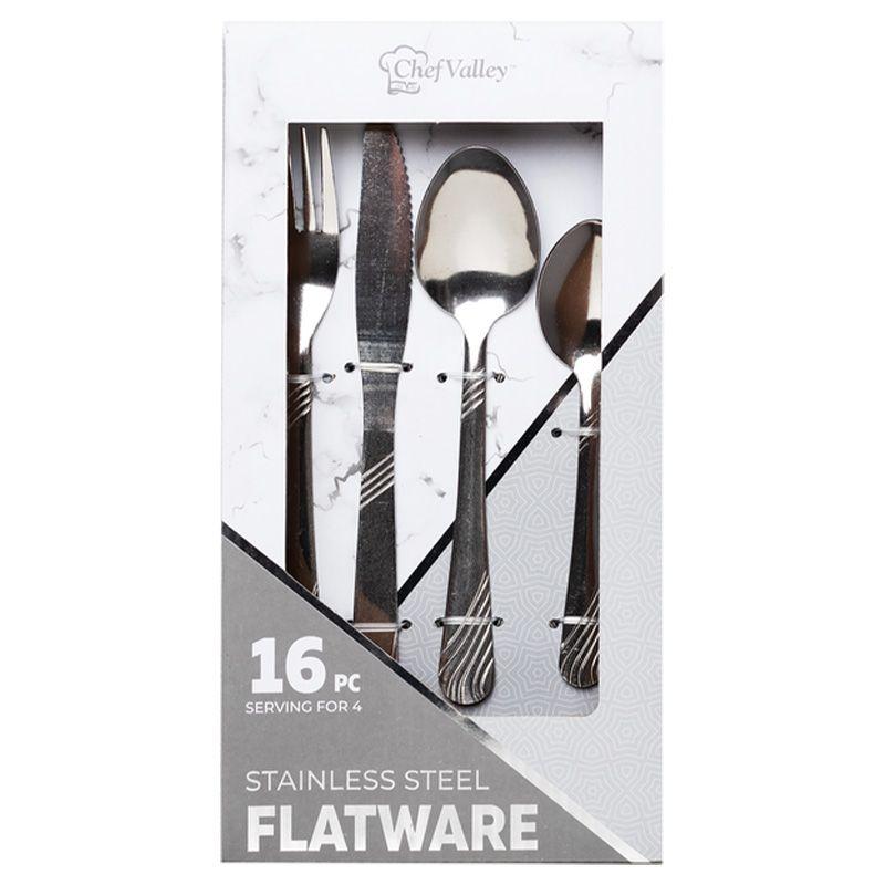 12 Wholesale 16pcs Stainless Steel Cutlery Set image
