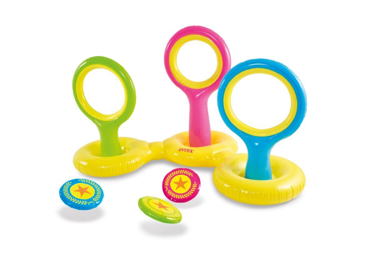 6 Wholesale Inflatable Flying Disc Toss Game image
