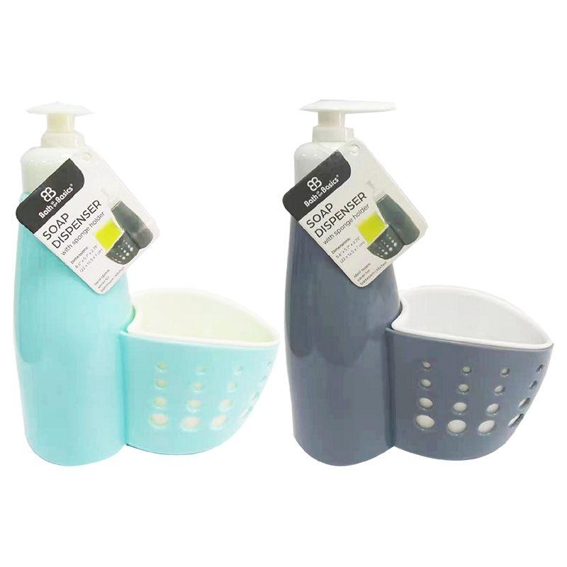 24 Wholesale Soap Dispenser With Sponge Holder image