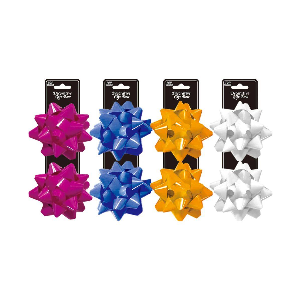 36 Wholesale 2 Piece Christmas Gift Bow image