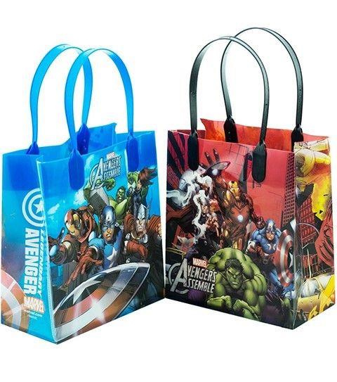 288 Wholesale SMALL AVENGERS PLASTIC GIFT BAG image