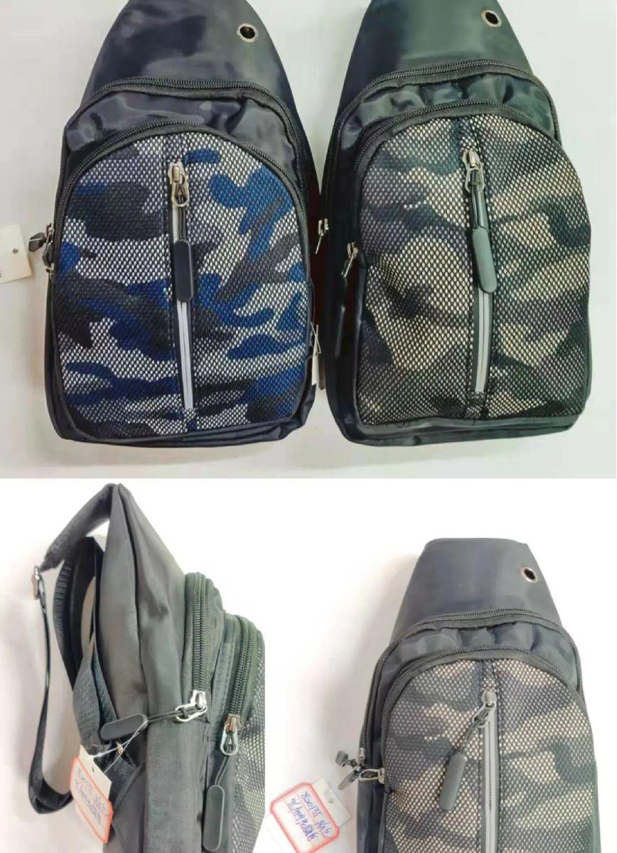 60 Wholesale Camouflage Water Resistant Cross Over Shoulder Bag In Assorted Colors image