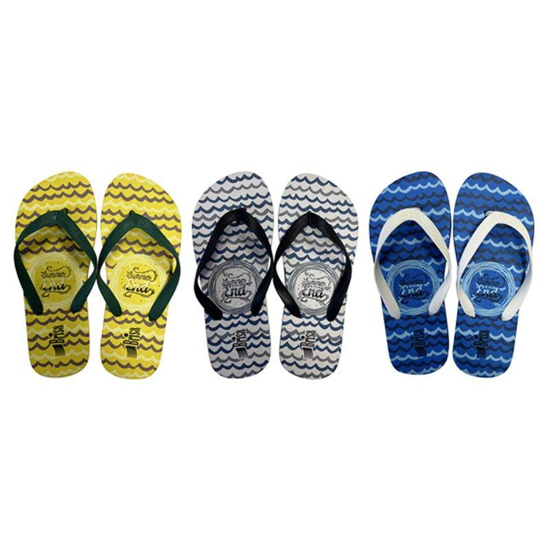 72 Wholesale Boys Flip Flops 3 Assorted image