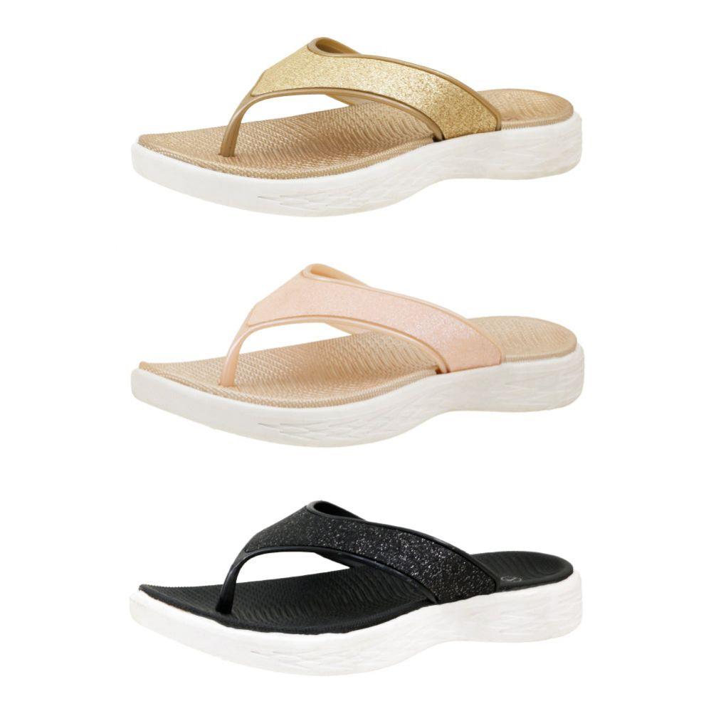 30 Wholesale Women's Glitter Sandal Assorted image