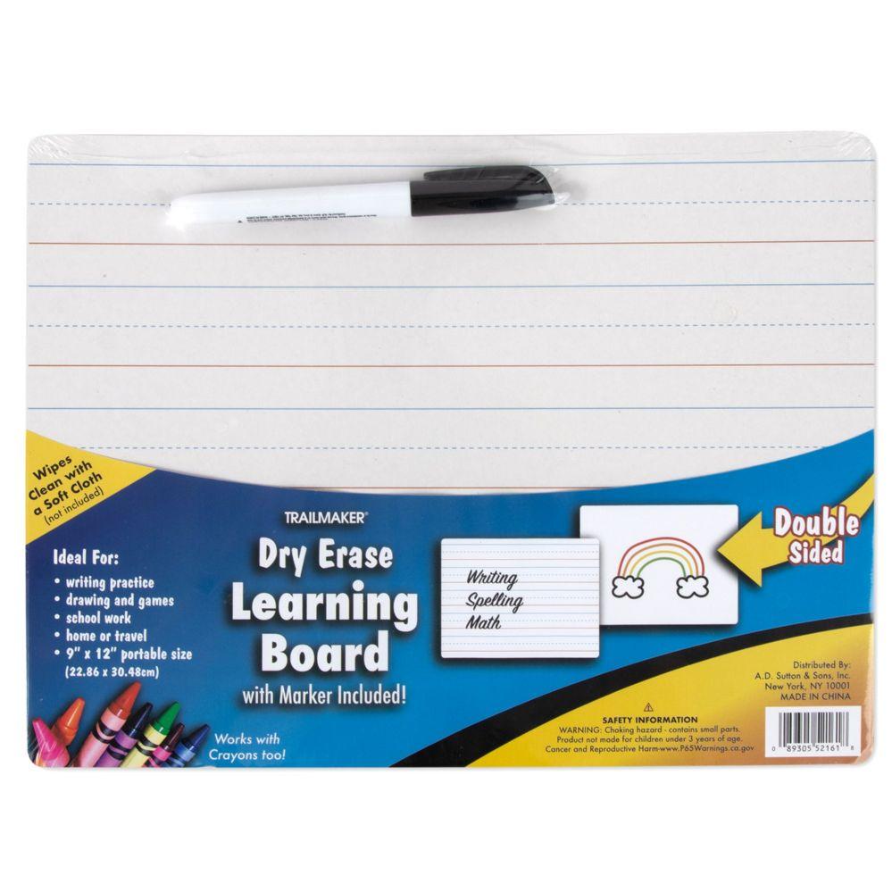 100 Wholesale Dry Erase Board With Marker - 9" X 12" image