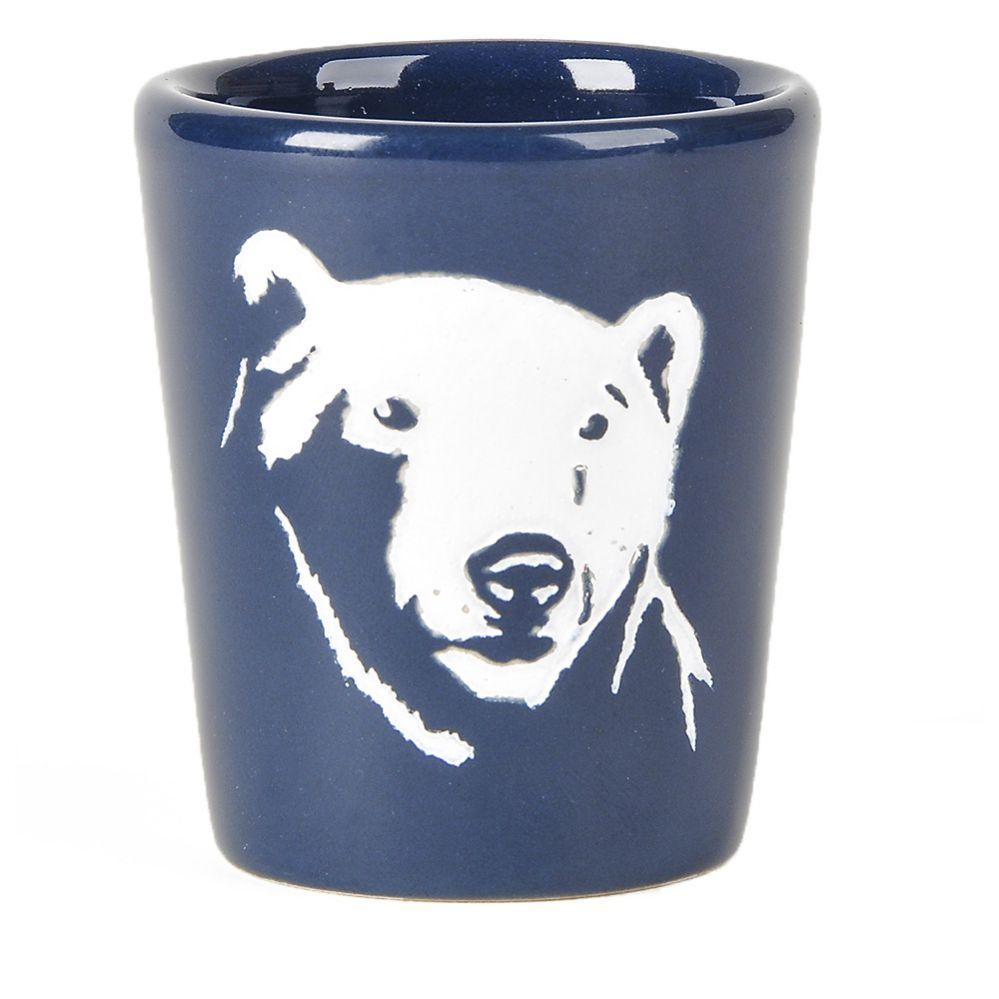 144 Wholesale 2.5" Etched Polar Bear Shot Glass image