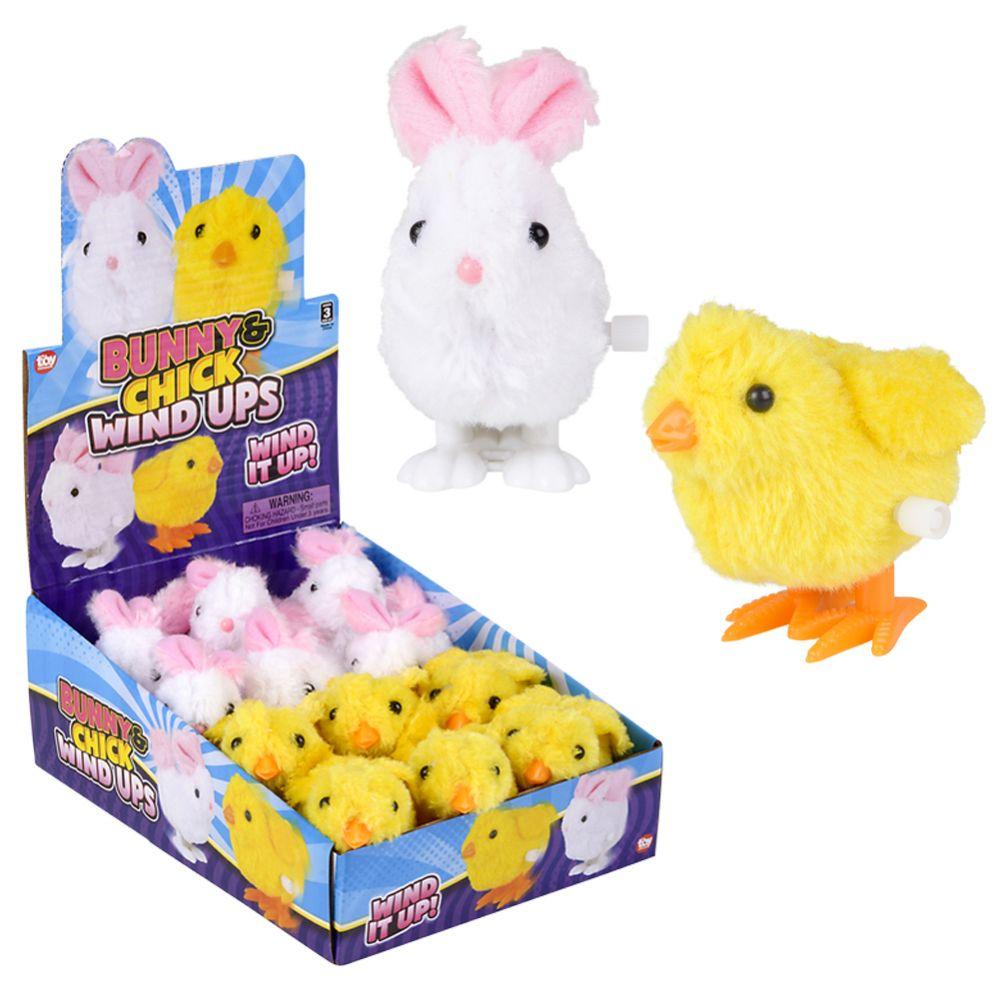 144 Wholesale 3" Bunny And Chick Wind Ups image
