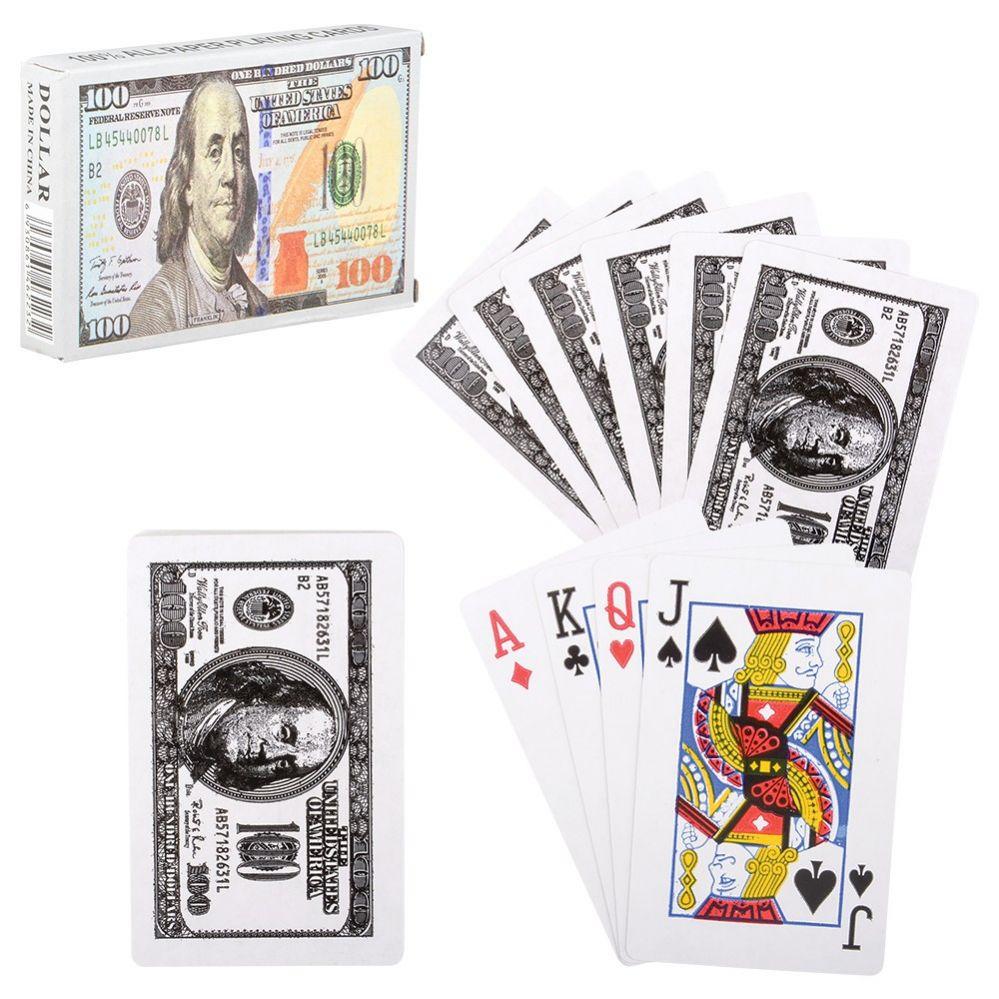 120 Wholesale $100 Bill Playing Cards image
