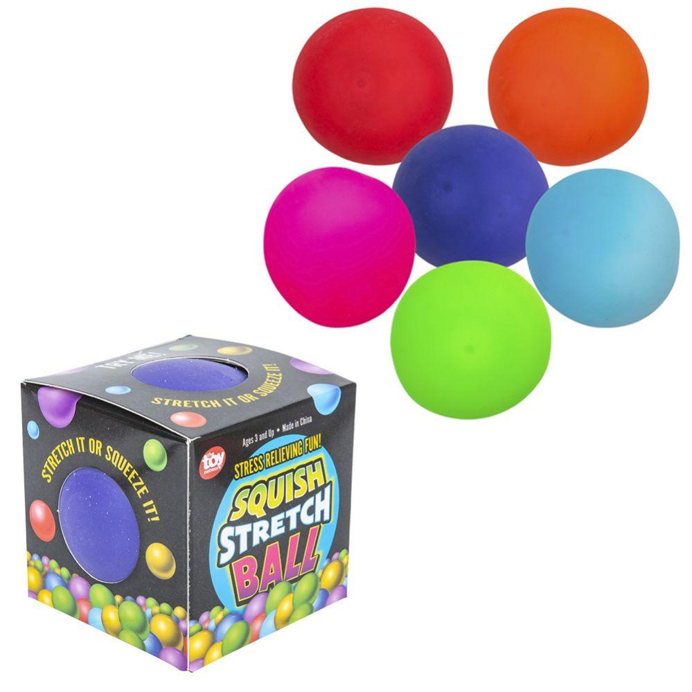 36 Wholesale 4" Squish Stretch Gummi Ball image