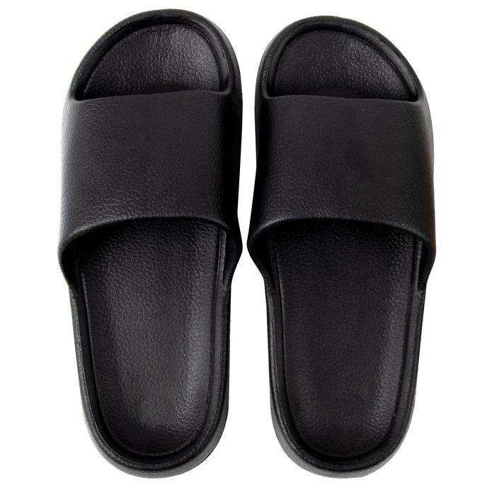 50 Wholesale Men's Slides Sandals Black image