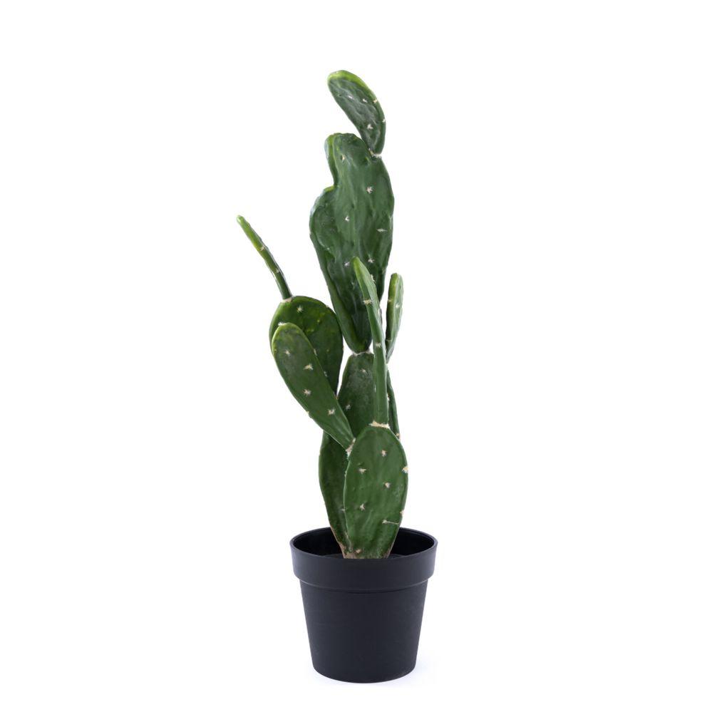 4 Wholesale Faux Prickly Pear Cactus With Pot - 30 inches image