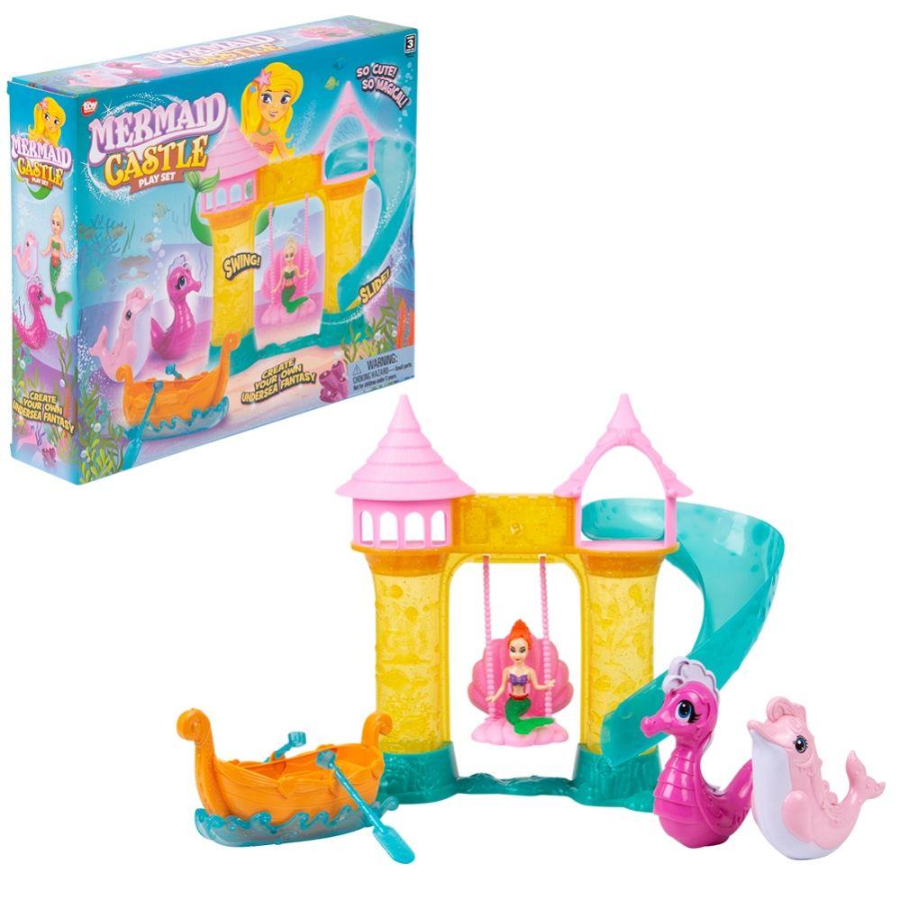 12 Wholesale Mermaid Castle Playset image
