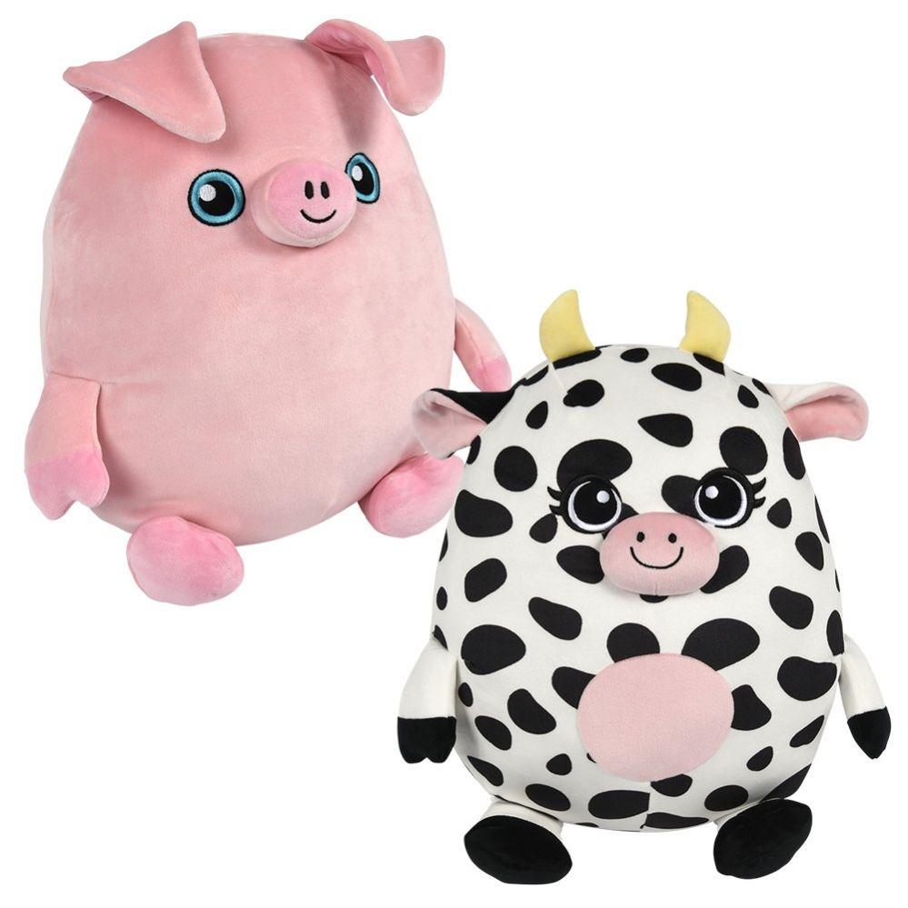 36 Wholesale (vp) 12 inch SquishY-Ishy Pig And Cow image
