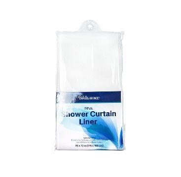 50 Wholesale Bh S-Curtain Liner 70x72in White Peva image