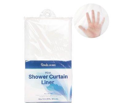 50 Wholesale Bh S-Curtain Liner 70x72in Clear Peva image